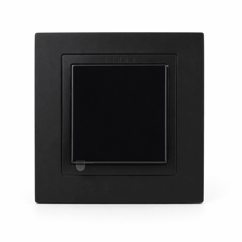 Терморегулятор для теплої підлоги SMART ET-450 Black Wi-Fi сенсорний