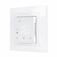 Терморегулятор для теплої підлоги SMART ET-450 White Wi-Fi сенсорний