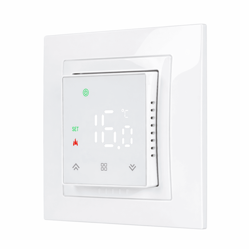 Терморегулятор для теплої підлоги SMART ET-450 White Wi-Fi сенсорний