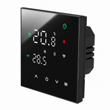 Терморегулятор Smart M3 Wi-Fi для теплої підлоги Вlack