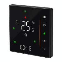 Програмований сенсорний Wi-Fi терморегулятор Smart Pro (Чорний)