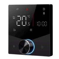 Терморегулятор Smart Pro+ WiFi чорний програмований для теплої підлоги