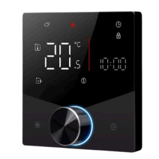 Терморегулятор Smart Pro+ WiFi чорний програмований для теплої підлоги