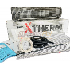 Нагрівальний мат Extherm  з механічним терморегулятором. Тепла підлога електрична ЕТ ЕСО 180 Вт/м2