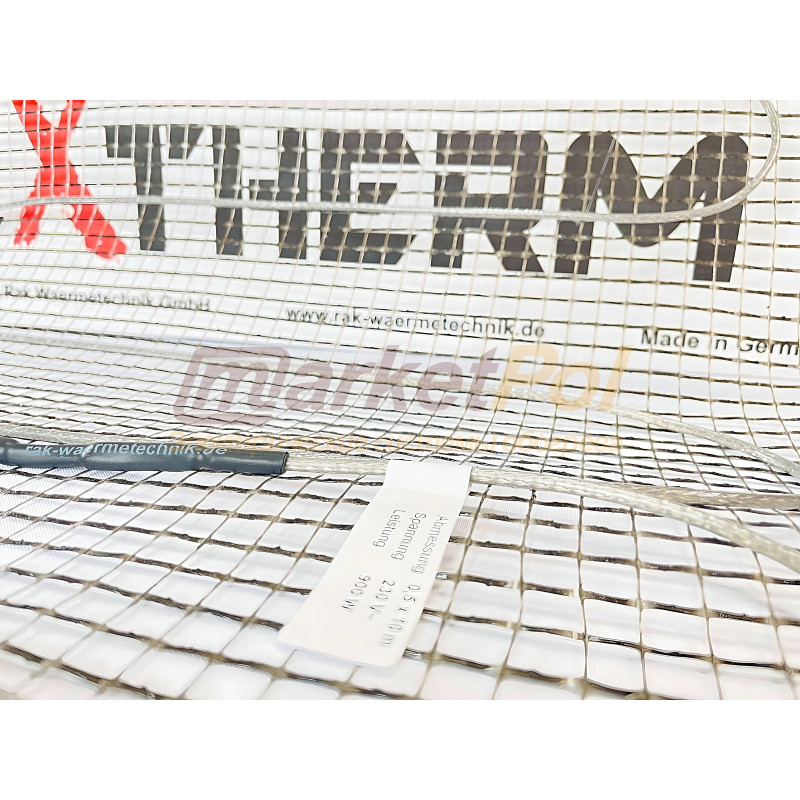 Електричний нагрівальний мат Extherm . Тепла підлога електрична ЕТ ЕСО 180 Вт/м2