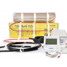 Нагрівальний мат in-therm ECO з програмованим терморегулятором. Комплект теплої підлоги eco160