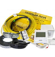 Нагрівальний кабель in-therm ADSV20 з програмованим терморегулятором. Комплект теплої підлоги. Тепла підлога під плитку ADSV20+pwt002