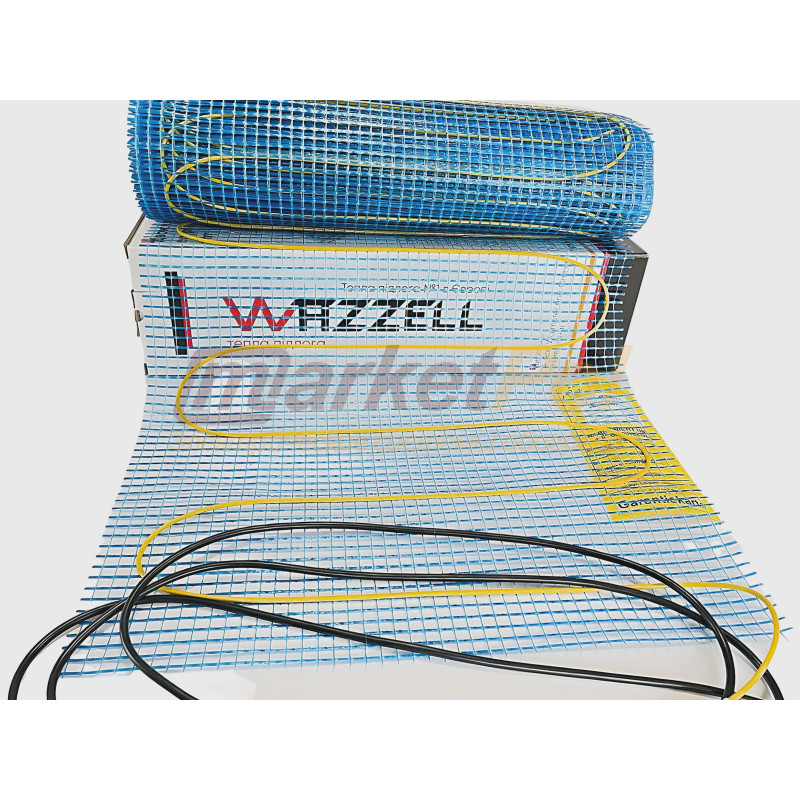 Нагрівальний мат WAZZELL EASYHEAT 200 Вт тепла підлога EASYHEAT 200 Вт 15 м²/3000 Вт