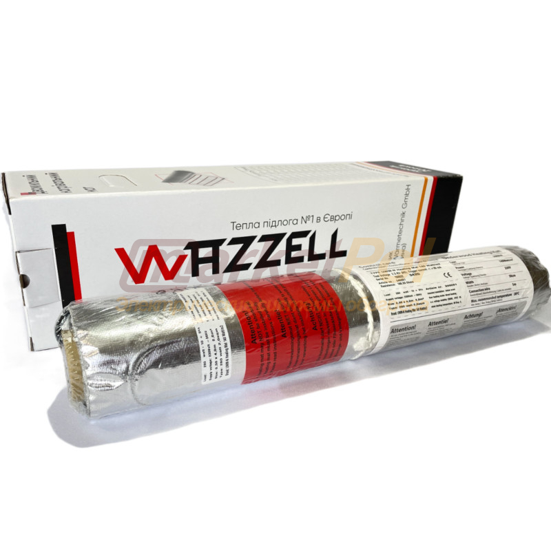 Алюмінієвий мат WAZZELL EASYHEAT 140 Вт/м.кв тепла підлога під ламінат EASYHEAT AL