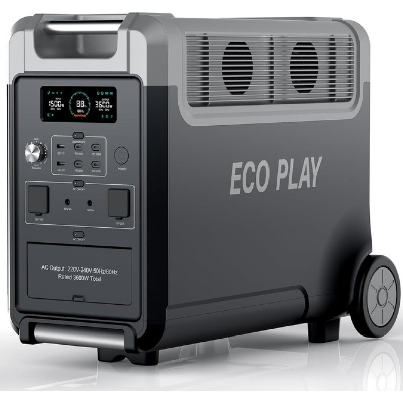 Зарядна станція Eco Play  3600Вт 3840Вт*ч (F 3600 Pro) SYD-N051