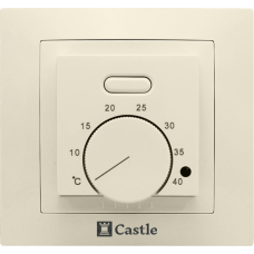 Механічний терморегулятор Castle AC308, Слонова кістка
