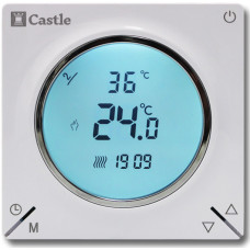Програмований Wi-Fi терморегулятор Castle AC829H (Білий)