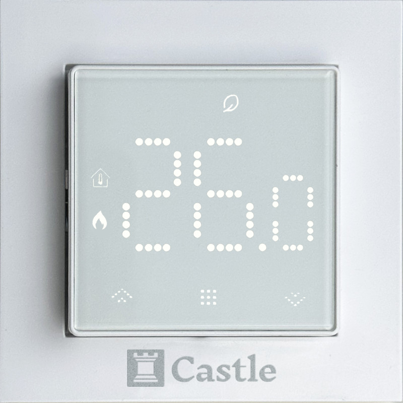 Терморегулятор Castle AC506H WI-FI білий (сумісний із рамками)
