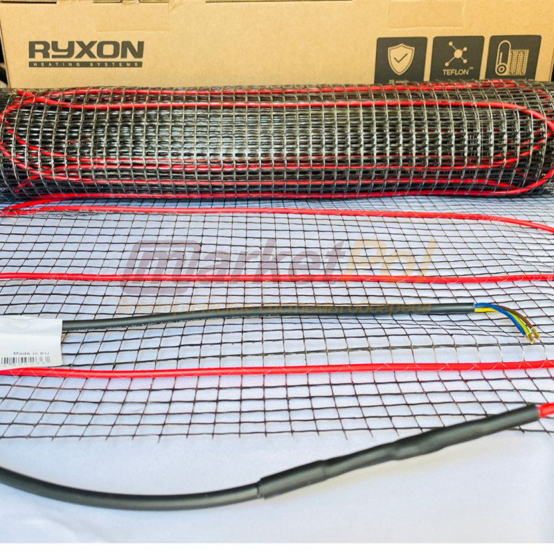 Двожильний нагрівальний мат Ryxon  200 W/m² (ø 3.5 мм) тепла підлога HM