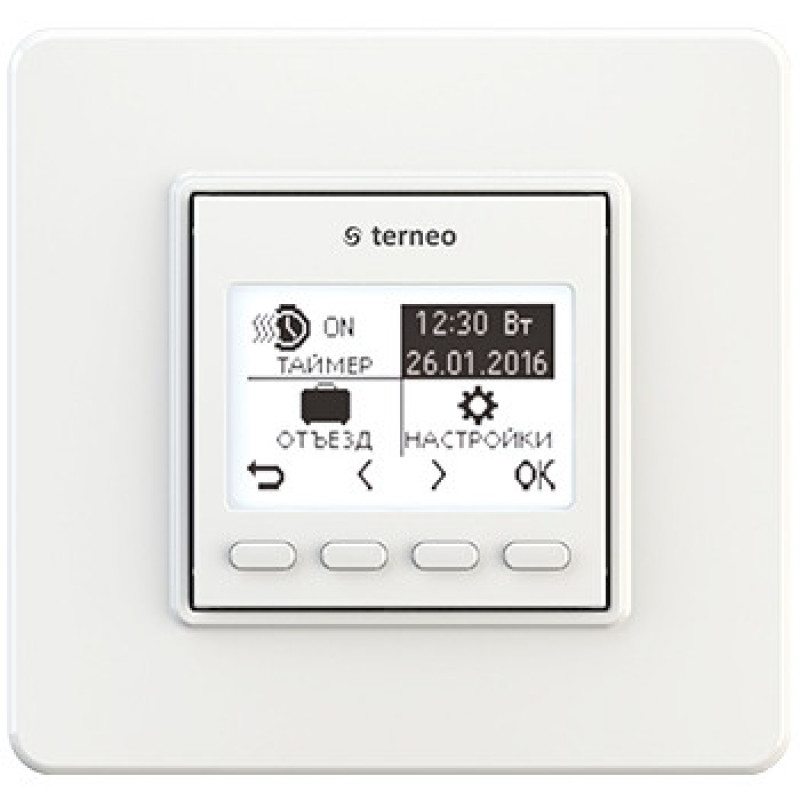 Терморегулятор програмований сенсорний Terneo pro    