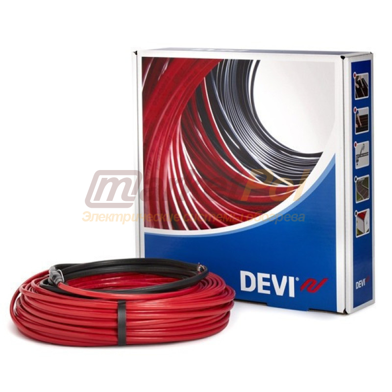 Нагрівальний кабель DEVIflex 18T для теплої підлоги DEVIflex18T 0,8-1 м²/134 Вт