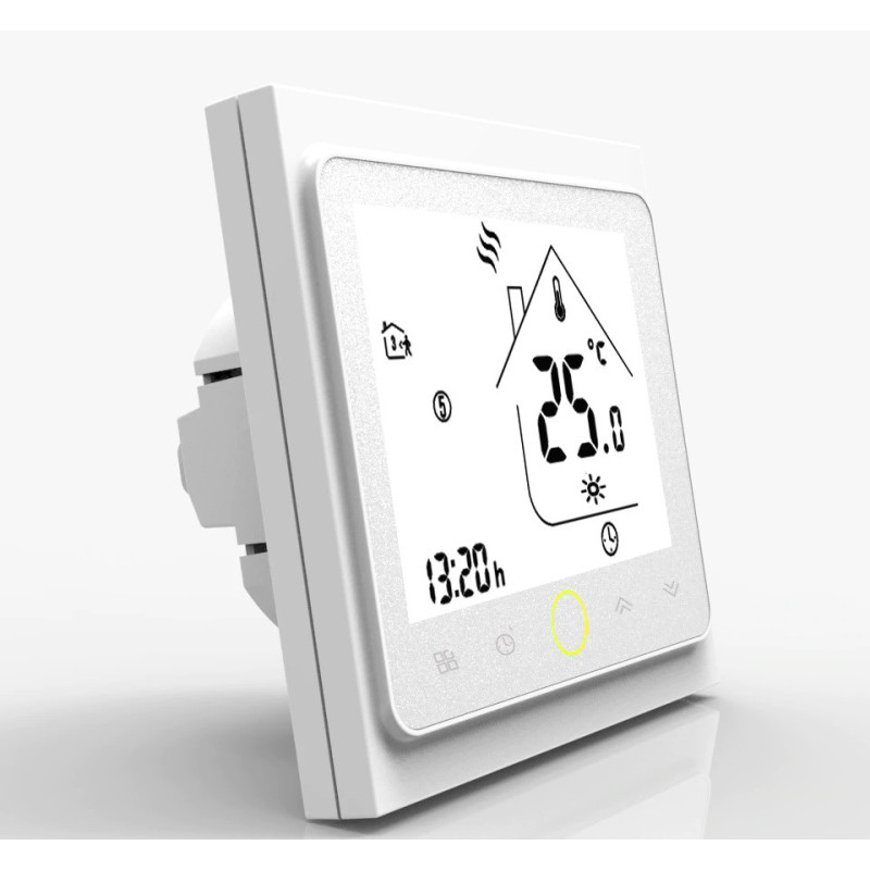 Програмований терморегулятор In-Therm PWT-002 wi-fi сенсорний для теплої підлоги PWT002
