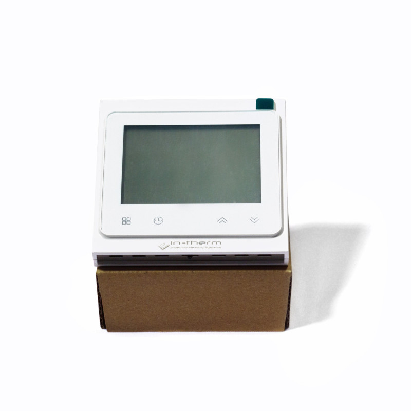 Програмований терморегулятор In-Therm PWT-002 wi-fi сенсорний для теплої підлоги PWT002