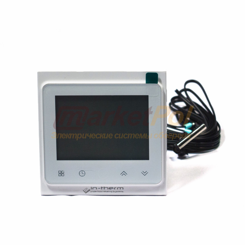 Нагрівальний мат in-therm 200 Вт/м² + програмований терморегулятор з Wi-Fi. Тепла підлога під плитку 200Вт/м