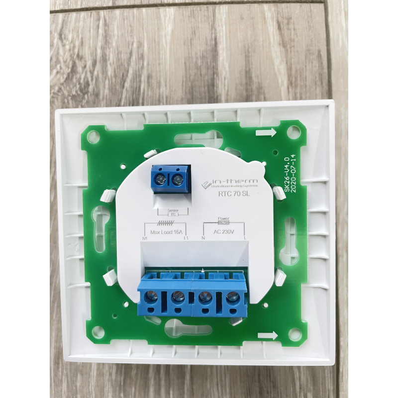 Механічний терморегулятор in-therm  для теплої підлоги RTC70 SL