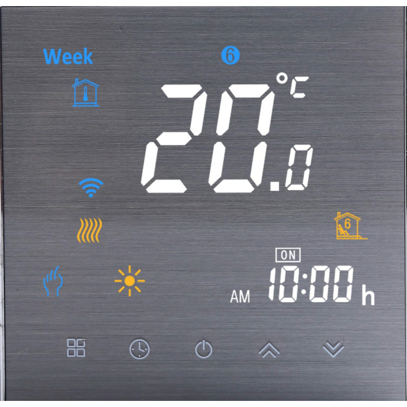 Програмований терморегулятор IN-THERM PWT-003 Wi-Fi сенсорний для теплої підлоги PWT003