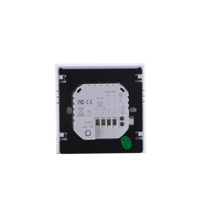 Програмований терморегулятор IN-THERM PWT-003 Wi-Fi сенсорний для теплої підлоги PWT003
