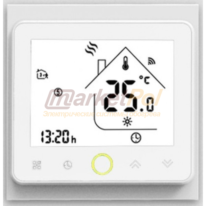 Тепла підлога easyTherm EC18 + програмований Wi-Fi регулятор. Комплект гріючого кабелю у стяжку і під плитку EC 18 до 1м²/144Вт