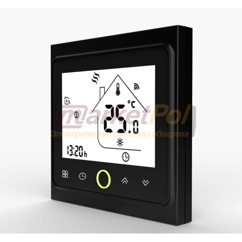 Нагрівальний мат Shtoller  із сенсорним програмованим терморегулятором Wi-Fi Ecotherm 180 Вт/м²