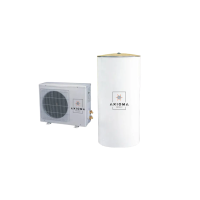 Тепловий насос - бойлер AXIOMA energy STREET-WALL-100-3